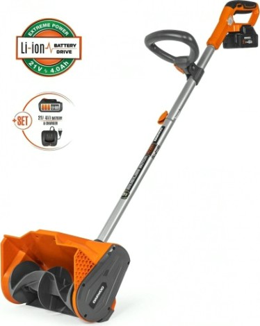 Снегоуборщик (электролопата) аккумуляторный DAEWOO DAST 3321Li SET