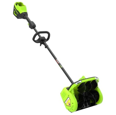 Снегоуборщик (электролопата) аккумуляторный GREENWORKS GD60SS2, 2603207UB 60V, 30 см, c АКБ 4Ач и ЗУ [2603207UB]