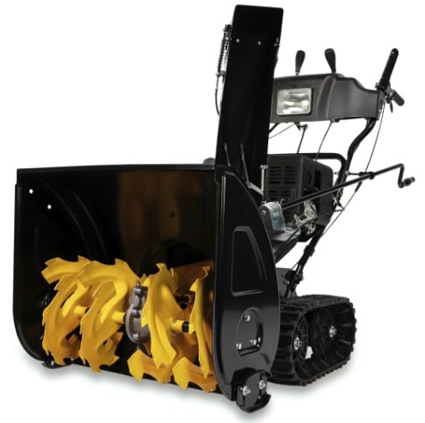 Снегоуборщик гусеничный бензиновый CHAMPION STT761E