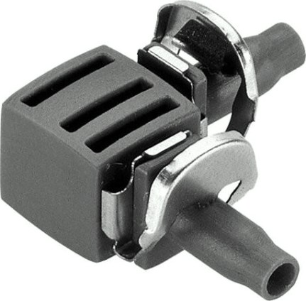 Соединитель GARDENA L-образный 4,6 мм (3/16”) (10 шт. в блистере) 08381-29.000.00 [08381-29.000.00]