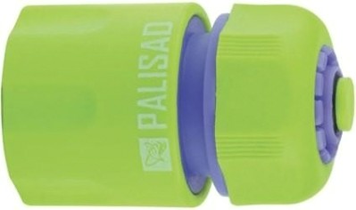 Соединитель PALISAD 661408 1/2", пластмассовый быстросъемный, аквастоп