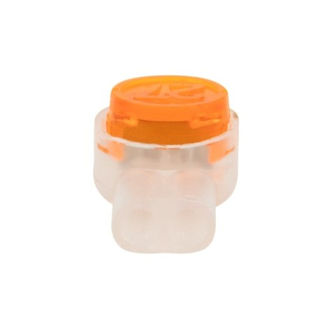 Соединитель проводов REXANT 07-5402 (уп 100 шт) для жил, изолированный K-2, (d=0,4-0,9мм), d=2,08м [07-5402]