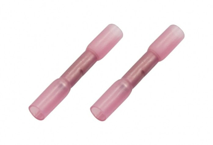 Соединительная гильза REXANT 08-0718 (уп. 100 шт) изолированная термоусаживаемая L-37 мм 0.5-1 мм² [08-0718]