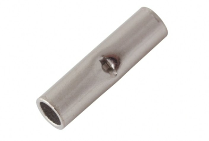 Соединительная гильза REXANT 08-0722 (уп 100 шт) L-15мм, 1,5-2,5мм² (ГМЛ (DIN) 2,5 / BN2) [08-0722]