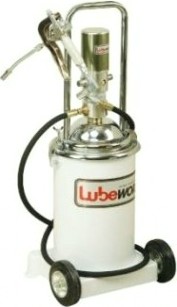 Солидолонагнетатель LUBEWORKS POP013 подкатной, 50:1, объем 13 кг