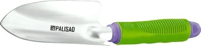 Совок посадочный PALISAD 85х300 мм CONNECT широкий, стальной, пластиковая рукоятка, [63001]