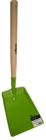 Совок СИБРТЕХ хозяйственный деревянная ручка [93869]