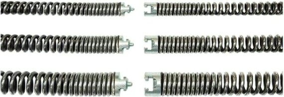 Спираль для прочистки труб VOLL 7.72441 тип стандарт-22, 22ммх4,5м Спираль для прочистки труб VOLL 7.72441 тип стандарт-22, 22ммх4,5м