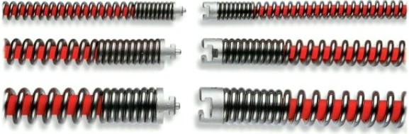 Спираль для прочистки труб VOLL 7.72455 тип S-SMK-32 усилен. с пласт. сердеч., 32 мм Спираль для прочистки труб VOLL 7.72455 тип S-SMK-32 усилен. с пласт. сердеч., 32 мм