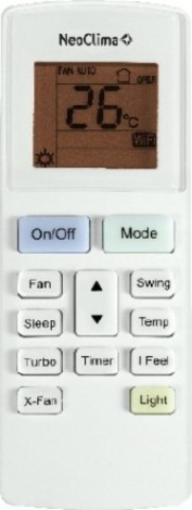 Сплит-система с инверторным управлением NEOCLIMA NS/NU-HAX24RWI серия G-Plasma [00000037615]