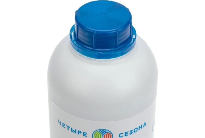 Средство ЧЕТЫРЕ СЕЗОНА 63-0001 для выгребных ям и дачных туалетов, 1 литр