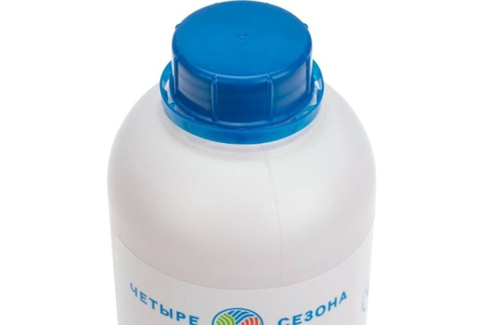 Средство ЧЕТЫРЕ СЕЗОНА 63-0007 для биотуалетов верхний бачок, 1 литр