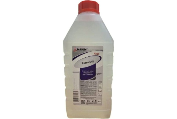 Средство для мытья оборудования, тары и инвентаря MAHIM Auge Essen C48 Foam (1 л)