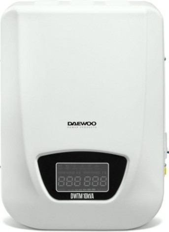 Стабилизатор напряжения однофазный DAEWOO DW-TM10 kVA настенный [DW-TM10kVA]