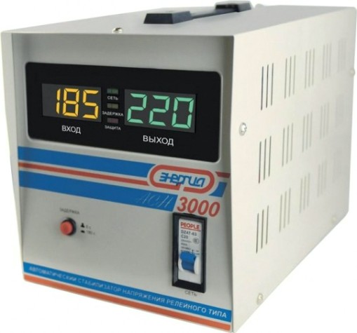 Стабилизатор напряжения однофазный ЭНЕРГИЯ АСН 3000 [Е0101-0126]