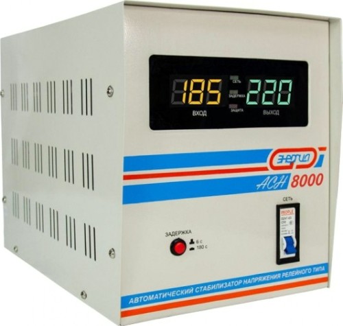 Стабилизатор напряжения однофазный ЭНЕРГИЯ АСН 8000 [Е0101-0115]