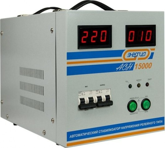 Стабилизатор напряжения однофазный ЭНЕРГИЯ АСН15000 [Е0101-0094]