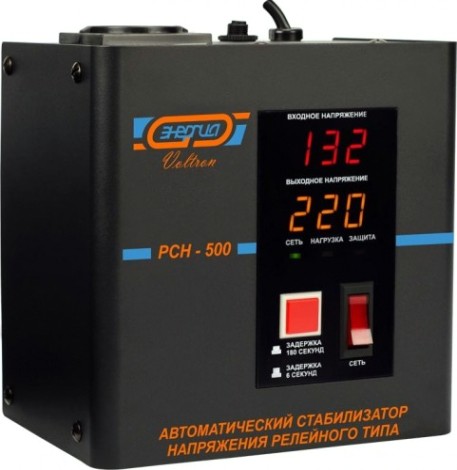 Стабилизатор напряжения однофазный ЭНЕРГИЯ Voltron 1000 [Е0101-0154]