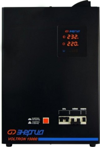 Стабилизатор напряжения однофазный ЭНЕРГИЯ Voltron 15000 [Е0101-0161]