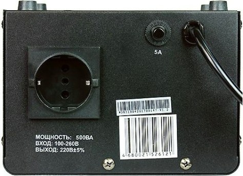 Стабилизатор напряжения однофазный ЭНЕРГИЯ Voltron 500 [Е0101-0153]