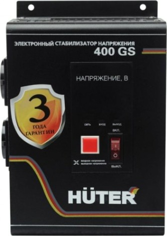 Стабилизатор напряжения однофазный HUTER 400GS [63/6/12]