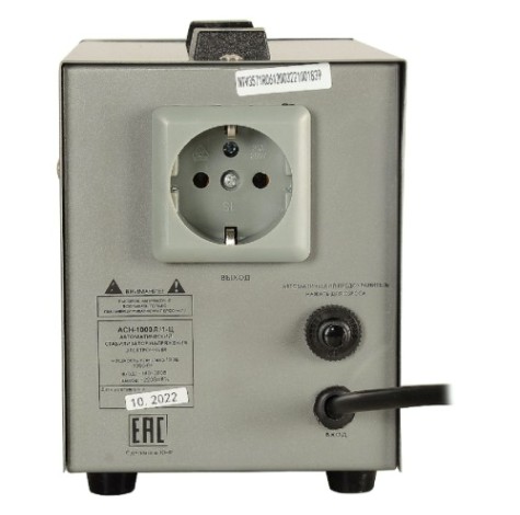 Стабилизатор напряжения однофазный Ресанта АСН- 1000Д/1 без дисплея [63/6/38]