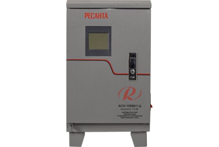 Стабилизатор напряжения однофазный Ресанта АСН-15000/1-Ц [63/6/11]