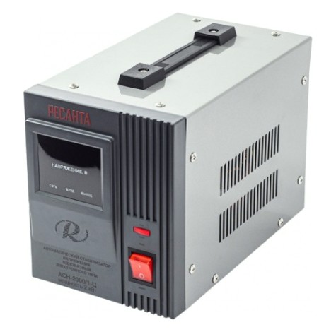 Стабилизатор напряжения однофазный Ресанта АСН- 2000/1-Ц [63/6/4]