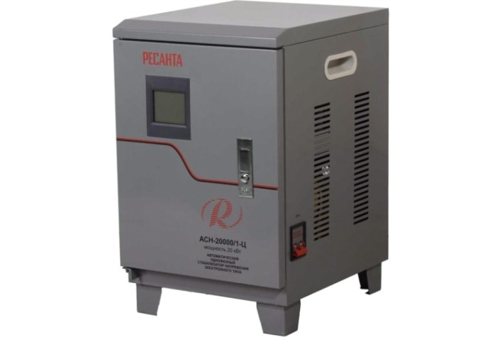 Стабилизатор напряжения однофазный Ресанта АСН-20000/1-Ц [63/6/19]