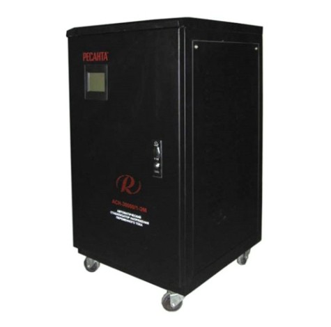 Стабилизатор напряжения однофазный Ресанта АСН-30000/1-ЭМ [63/3/3]