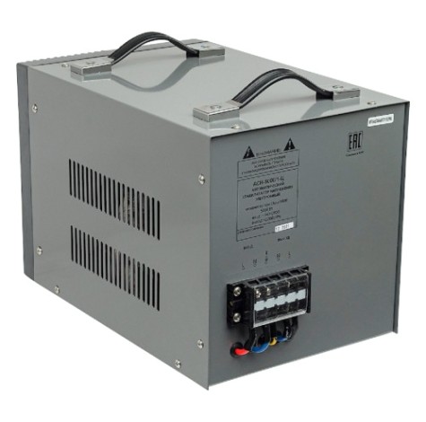 Стабилизатор напряжения однофазный Ресанта АСН- 5000/1-Ц [63/6/6]