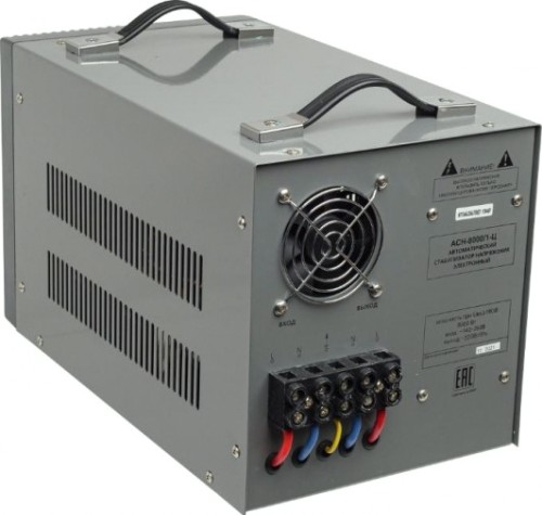 Стабилизатор напряжения однофазный Ресанта АСН- 8000/1-Ц [63/6/7]