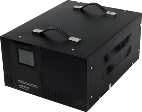 Стабилизатор напряжения однофазный Ресанта АСН- 8000/1-ЭМ [63/1/7]