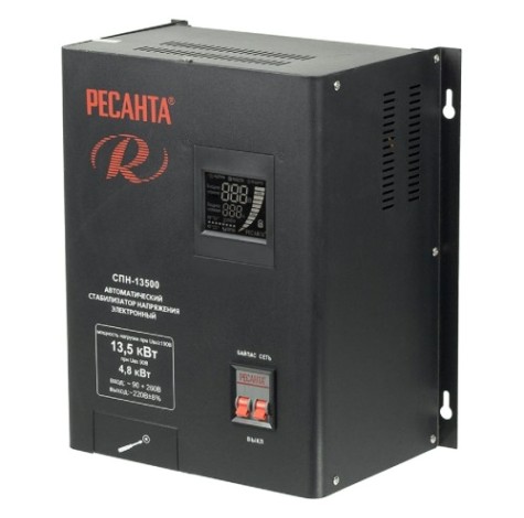 Стабилизатор напряжения однофазный Ресанта СПН-13500 [63/6/28]