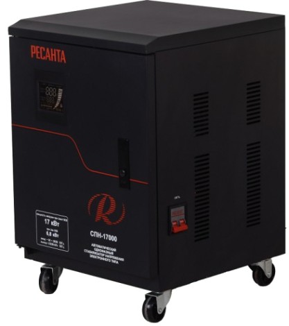 Стабилизатор напряжения однофазный Ресанта СПН-17000 [63/6/29]