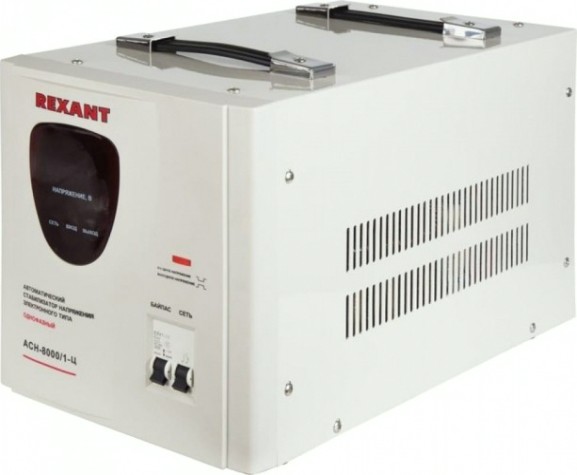 Стабилизатор напряжения однофазный REXANT AСН-8000/1-Ц [11-5006]