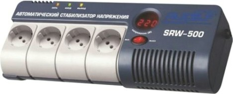 Стабилизатор напряжения однофазный RUCELF SRW- 500-D [SRW-500-D]
