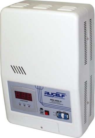 Стабилизатор напряжения однофазный RUCELF SRW- 5000-D [SRW-5000-D]