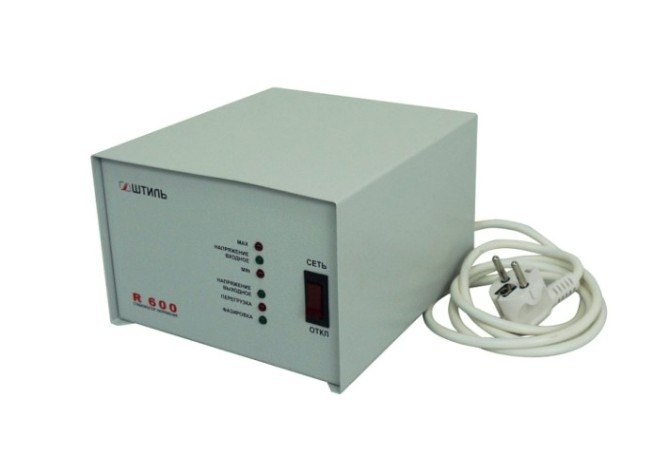 Стабилизатор напряжения однофазный ШТИЛЬ R- 600 [R 600]