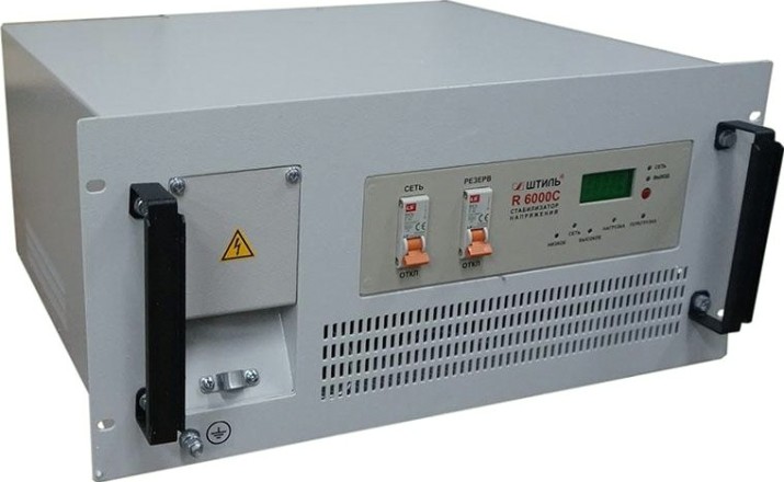 Стабилизатор напряжения однофазный ШТИЛЬ R- 6000C [R 6000C]