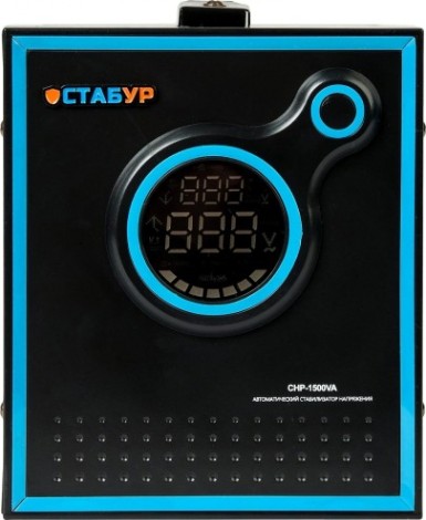 Стабилизатор напряжения однофазный Стабур СНР- 1500 [STBSNR1500]