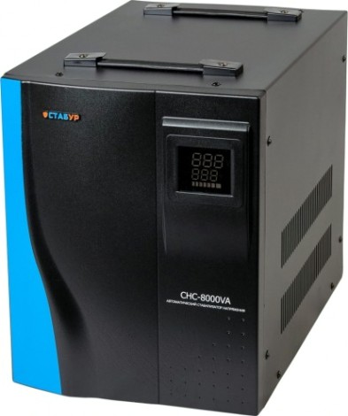 Стабилизатор напряжения однофазный Стабур СНС- 8000 электромеханический [STBSNS8000]