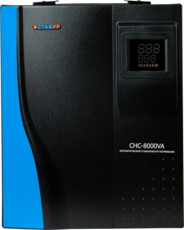 Стабилизатор напряжения однофазный Стабур СНС- 8000 электромеханический [STBSNS8000]