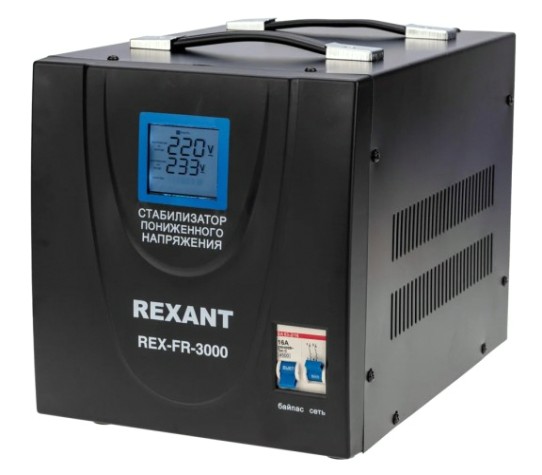 Стабилизатор напряжения REXANT REX-FR-3000 напольный [11-5024]