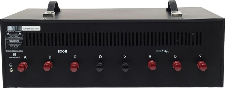 Стабилизатор напряжения трехфазный Ресанта АСН- 3000/3-ЭМ [63/4/1]