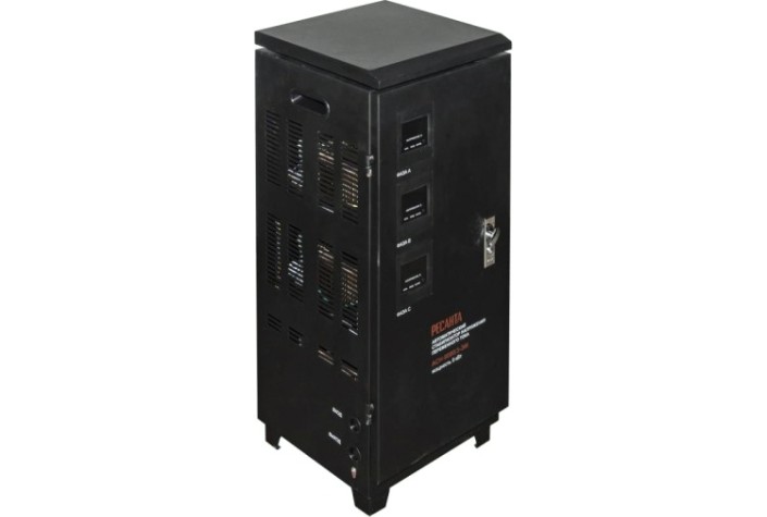 Стабилизатор напряжения трехфазный Ресанта АСН- 9 000/3-ЭМ [63/4/4]