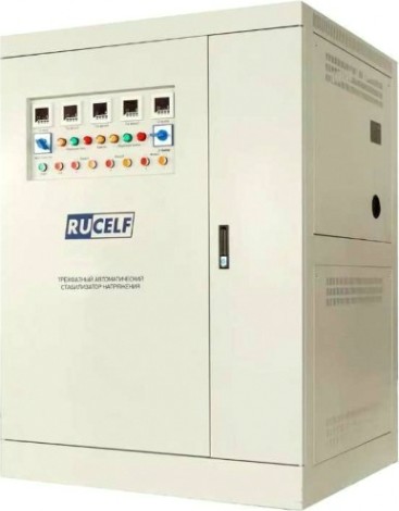 Стабилизатор напряжения трехфазный RUCELF SDV-3-300K-PRO Стабилизатор напряжения трехфазный RUCELF SDV-3-300K-PRO