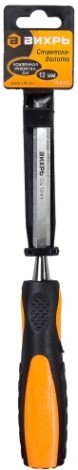 Стамеска ВИХРЬ 12 мм 2 комп.усиленная рукоятка crv [73/2/7/2]