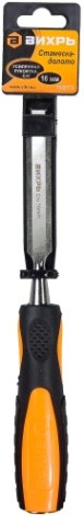 Стамеска ВИХРЬ 16 мм 2 комп.усиленная рукоятка crv [73/2/7/3]