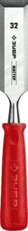 Стамеска ЗУБР МАСТЕР с пластиковой рукояткой, 32мм [18094-32_z01]